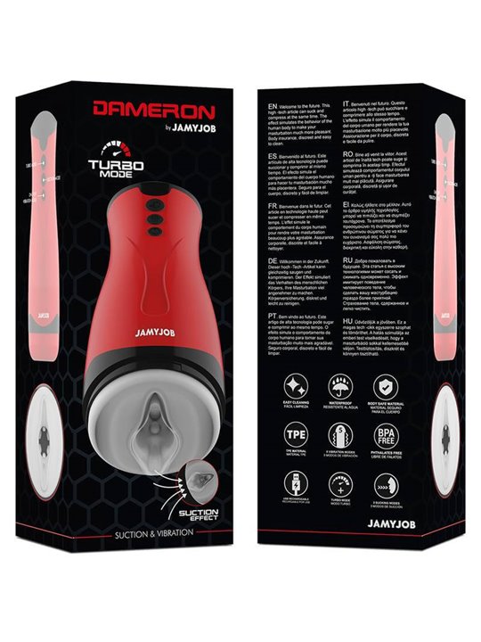 Jamyjob - Dameron Suction and Vibration Masturbator