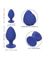 California Exotic - Plug Anale Blu 2 PZ Cheeky Buttplug