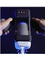 Game Cup - Thrusting Vibration Masturbator with Heating Function and Mobile Support - Black