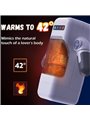 Game Cup - Thrusting Vibration Masturbator with Heating Function and Mobile Support - Black