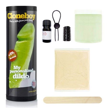Cloneboy My Personalized Dildo - Kit per Clonare il Pene - Fosforescente