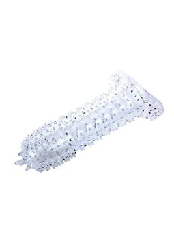 Baile - Penis Sheath with Pink Stimulating Points 14 CM