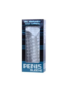 Baile - Penis Sheath with Pink Stimulating Points 14 CM