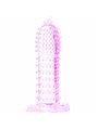 Baile - Penis Sheath with Pink Stimulating Points 14 CM