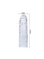 Baile Penis Sleeve - Guaina Fallica in Silicone Viola - 13 CM