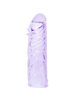 Baile Penis Sleeve - Guaina Fallica in Silicone Viola - 13 CM