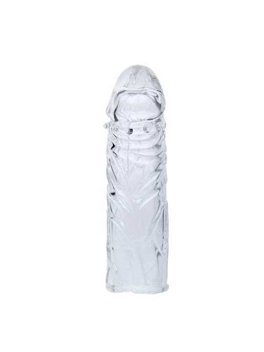 Baile - Pink Stimulating Silicone Penis Cover 13 CM