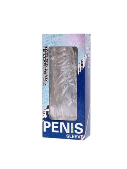 Baile - Pink Stimulating Silicone Penis Cover 13 CM