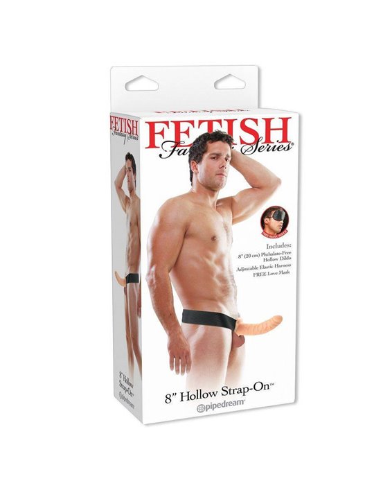 Fetish Fantasy Series - 19 CM Hollow Strap-On Natural