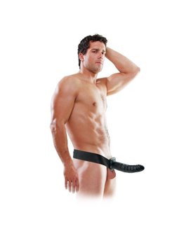 Fetish Fantasy Series - 19 CM Hollow Strap-On Black