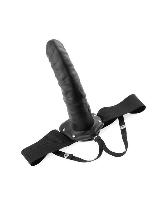 Fetish Fantasy 19 CM Hollow Strap-On Black