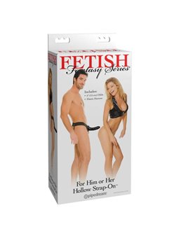 Fetish Fantasy Series - Fallo Strap On For Him o Her Hollow Black