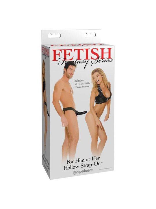 Fetish Fantasy Series - Fallo Strap On For Him o Her Hollow Black