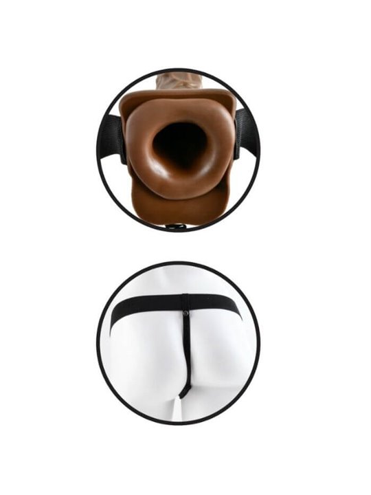 Fetish Fantasy Series 7" Hollow Strap-On With Balls
