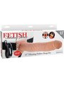Fetish Fantasy Series - Series 11 Hollow Strap-On Vibrating with Balls 27.9CM Flesh