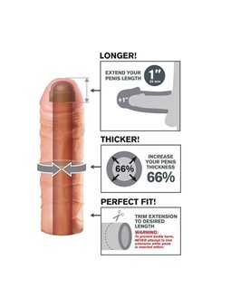Pipedream - Guaina Indossabile Fx Mega 1 Inch Extension