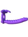 Fantasy C-Ringz - Silicone Double Vibrator Rabbit