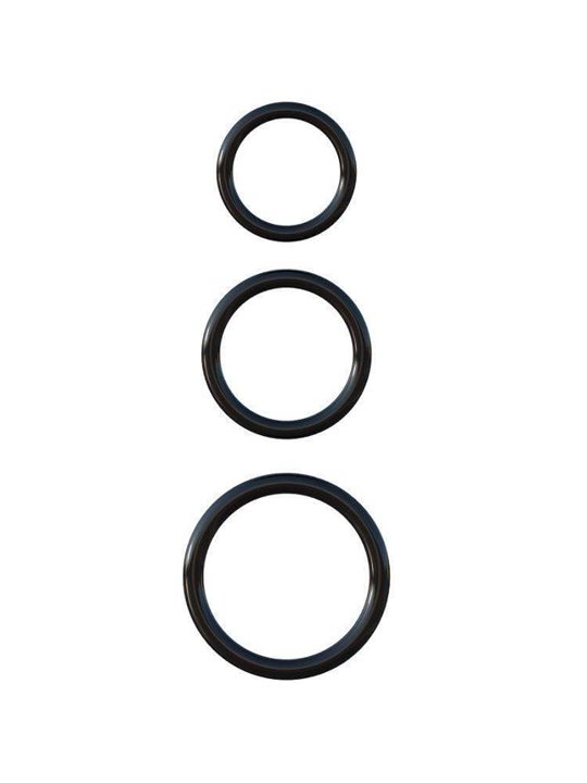 Fantasy C-Ringz - Silicone 3 Ring Stamina Set