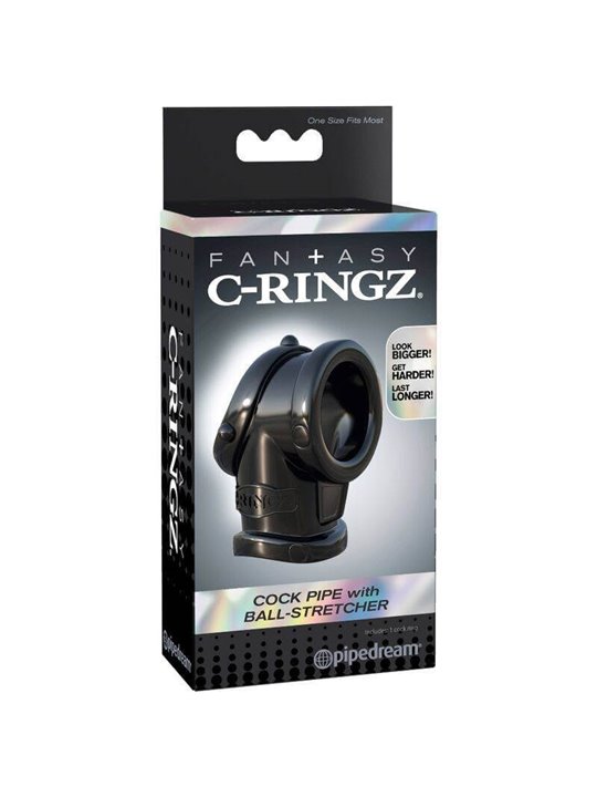 Fantasy C-Ringz - Cock Pipe With Ball Strech