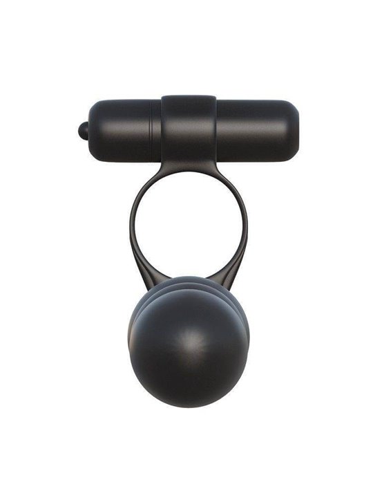Pipedream - Anello Fallico Vibrante con Strap On Fantasy C-Ringz Posable Partner Double Penetrator