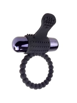 Fantasy C-Ringz - Black Silicone Vibrating Ring