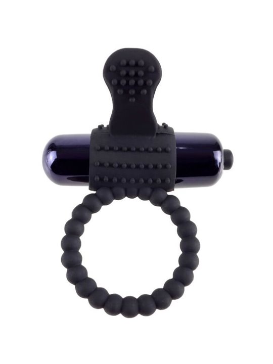 Fantasy C-Ringz - Black Silicone Vibrating Ring
