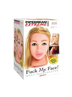 Extreme Toyz Fuck Me Face Blonde Mega Masturbator