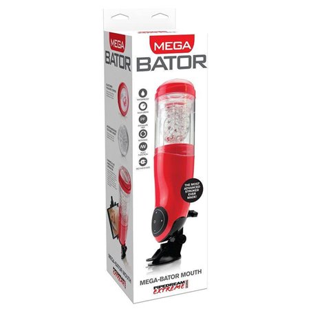 Extreme Toyz - Masturbatore Maschile Rosso Automatico Stimolatore per Pene Uomo Sexy Toys Red