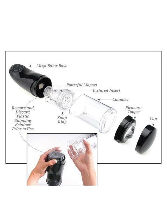 Pdx Mega Bator Ass Black