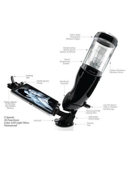 Pdx Mega Bator Ass Black