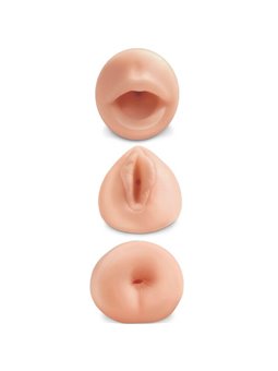 Pipedream Extreme - Kit Masturbatore Realistico Bocca Ano Vagina