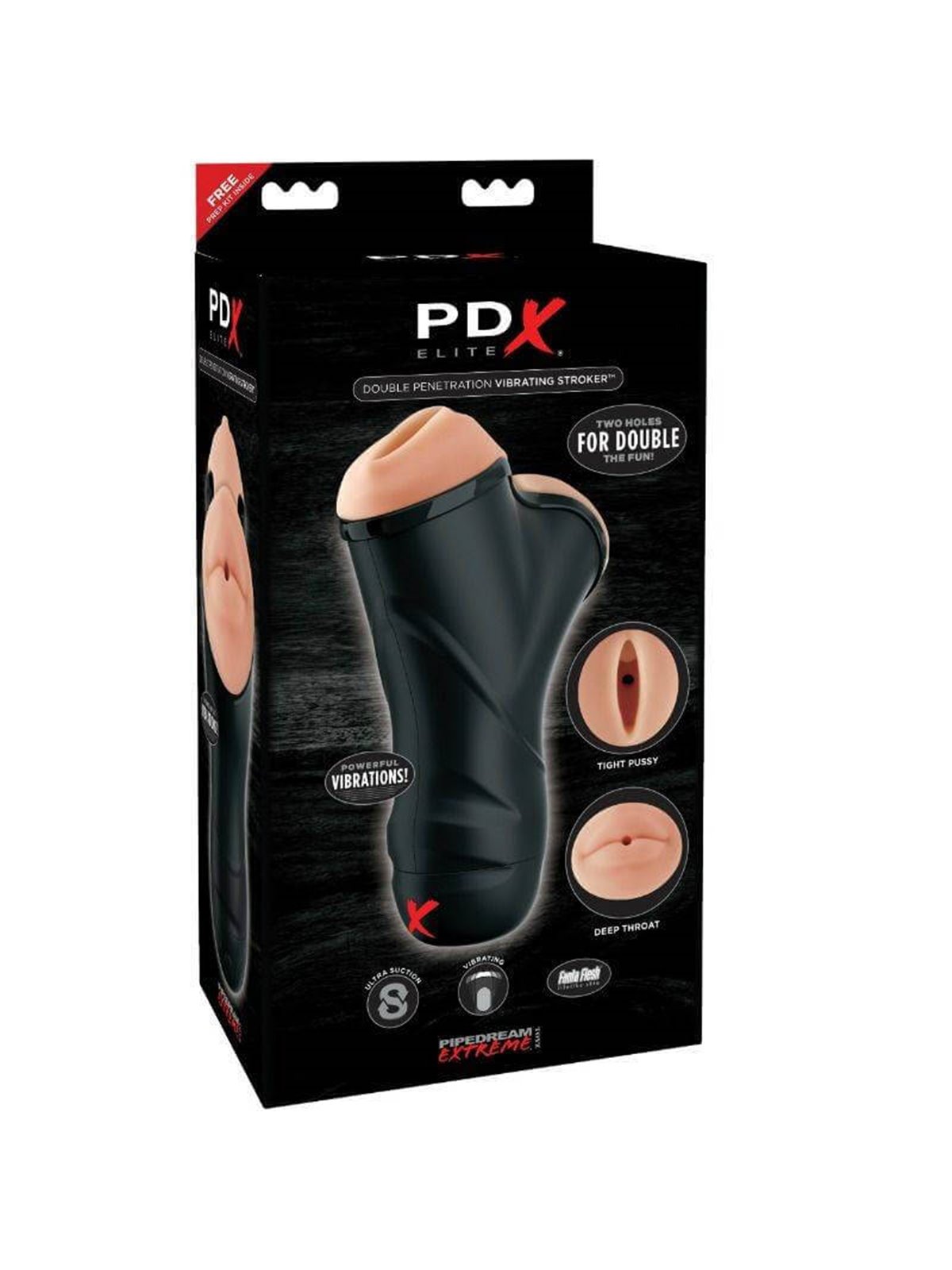 Pdx Elite - Masturbatore Doppio Double Penetration Stroker