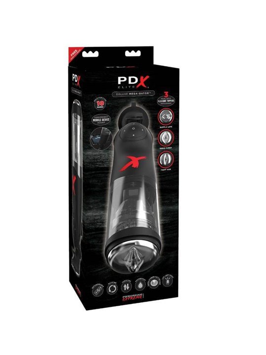 Pdx Elite - Masturbatore per Uomo Automatico Masturbazione Pene Pdx Mega Elite