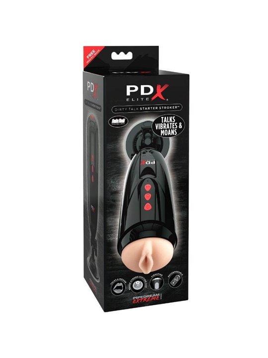 Pdx Elite Dirty Talk Starter Stroker