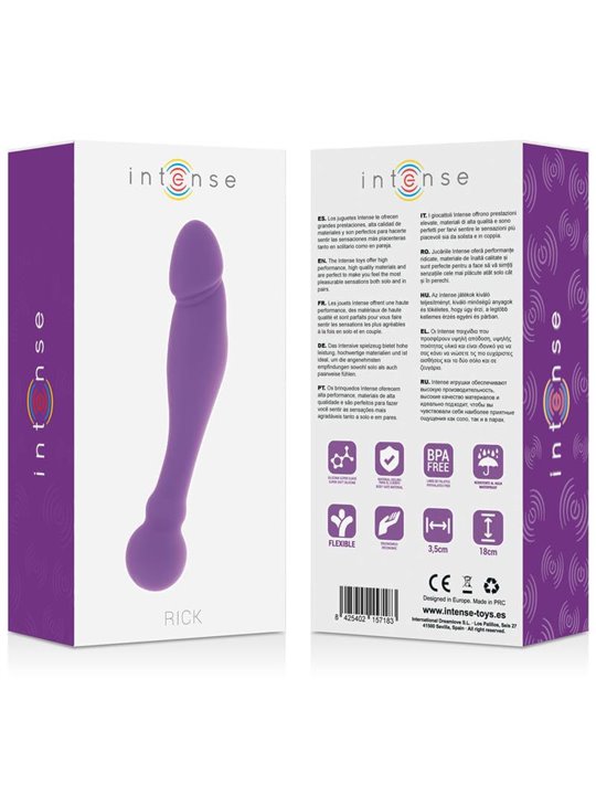 Intense Silicone Rick Dual Purple