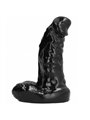 All Black - Pene Realistico in Silicone con Testicoli e Ventosa 13 CM