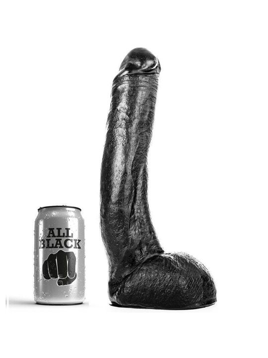 All Black - Dong 29 CM Curvado