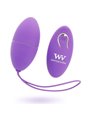 Womanvibe - Alsan Egg Remote Control Black Silicone Purple