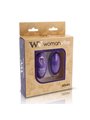 Womanvibe - Alsan Egg Remote Control Black Silicone Purple
