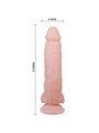 Baile Super Dildo - Pene Realistico con Ventosa e Testicoli 21 CM