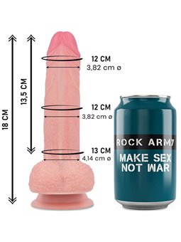 Rockarmy - Liquid Silicone Premium Mustang Realistic 18Cm