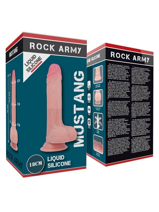 Rockarmy - Liquid Silicone Premium Mustang Realistic 18Cm
