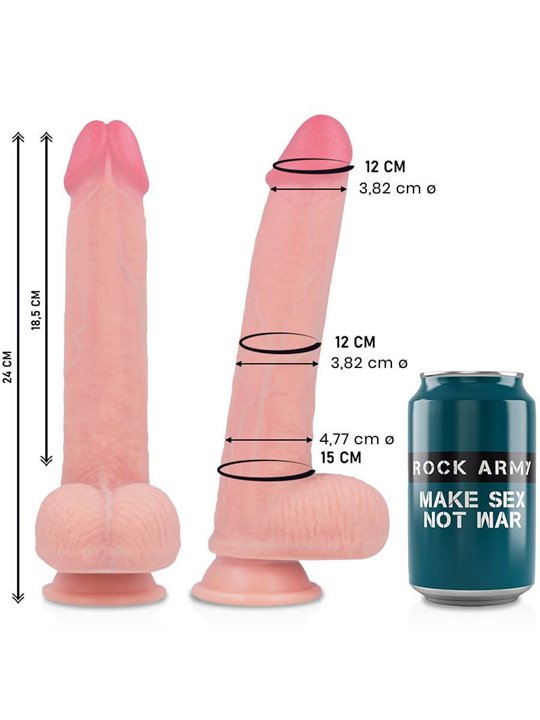 Rockarmy - Liquid Silicone Premium Kingcobra Realistic 24CM