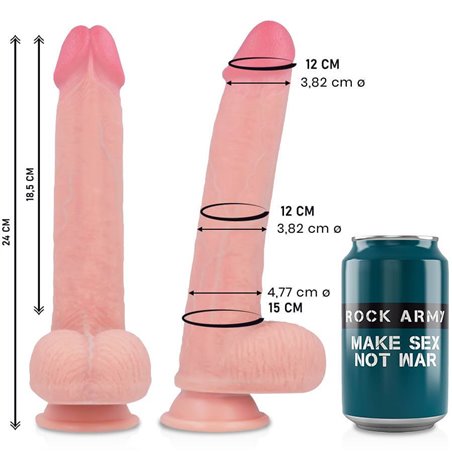 Rockarmy - Liquid Silicone Premium Kingcobra Realistic 24CM