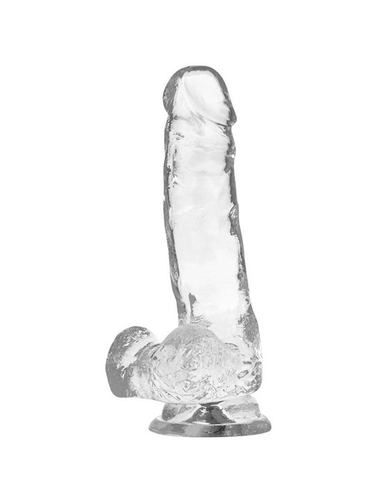 Xray Clear Cock With Balls  18.5Cm X 3.8Cm