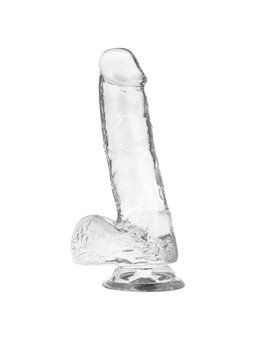 Xray Clear Cock With Balls  18.5Cm X 3.8Cm