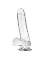 Xray Clear Cock With Balls  18.5Cm X 3.8Cm