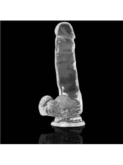 Xray Clear Cock With Balls  18.5Cm X 3.8Cm