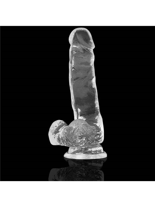 Xray Clear Cock With Balls  18.5Cm X 3.8Cm