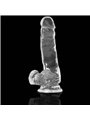 Xray Clear Cock With Balls  18.5Cm X 3.8Cm